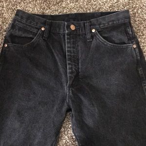 Men’s black wrangler jean 30x32